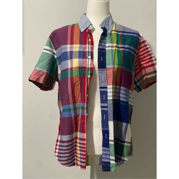 Ralph Lauren short sleeve button from M multicolored classic fit - Picture 3 of 5